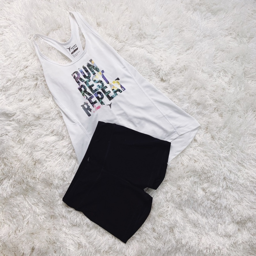 Reflex Spandex Workout Shorts Solid Black